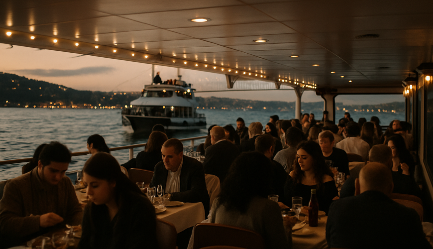Bosphorus Dinner Cruise: What the Evening Looks Like — A dinner cruise on the Bosphorus: what the evening looks like