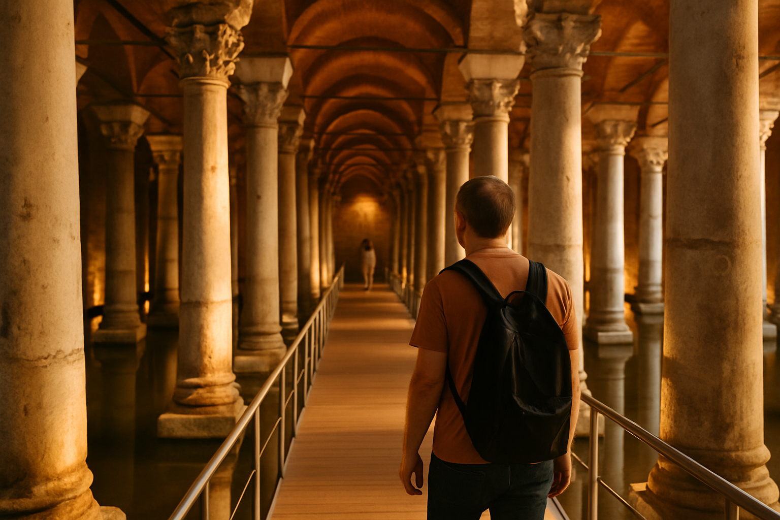 Exploring the Theodosius Cistern in Istanbul — Exploring The Underground Theodosius Cistern In Istanbul