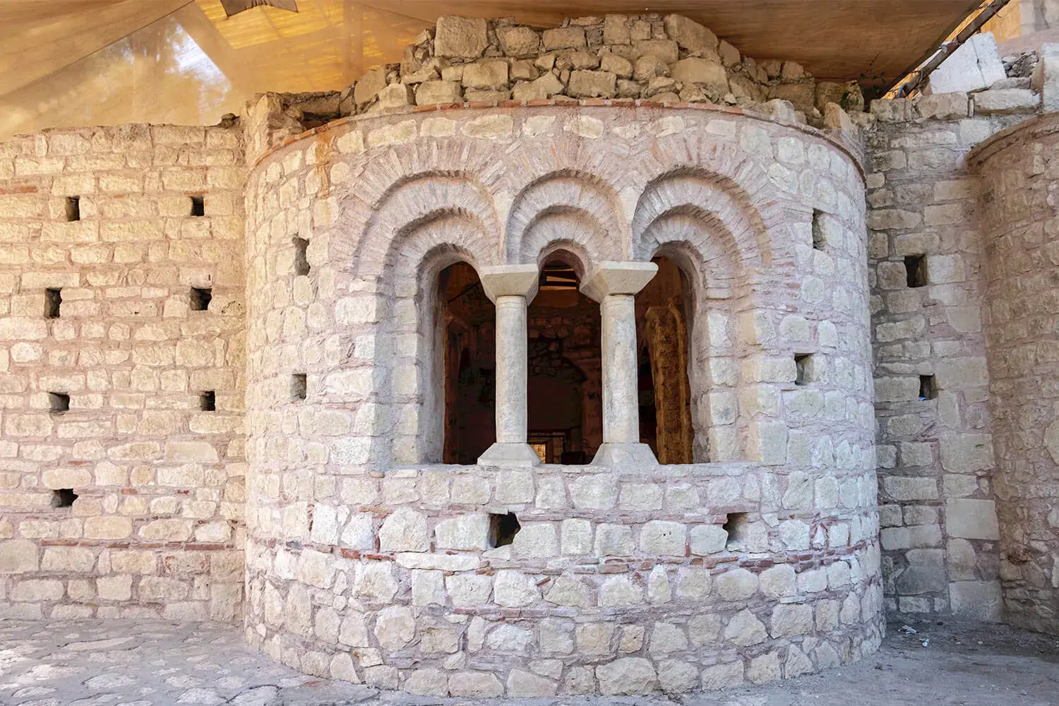 Apse of the Church of St Nicholas in Demre
