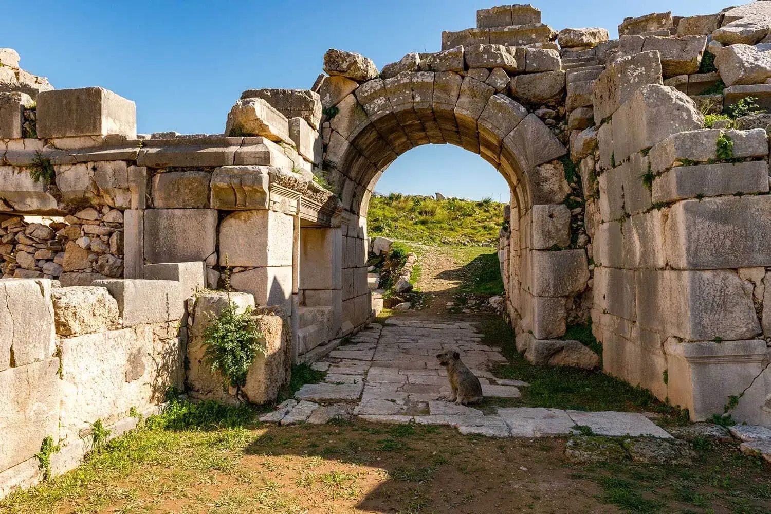 Arched gate at Xanthos, Lycia