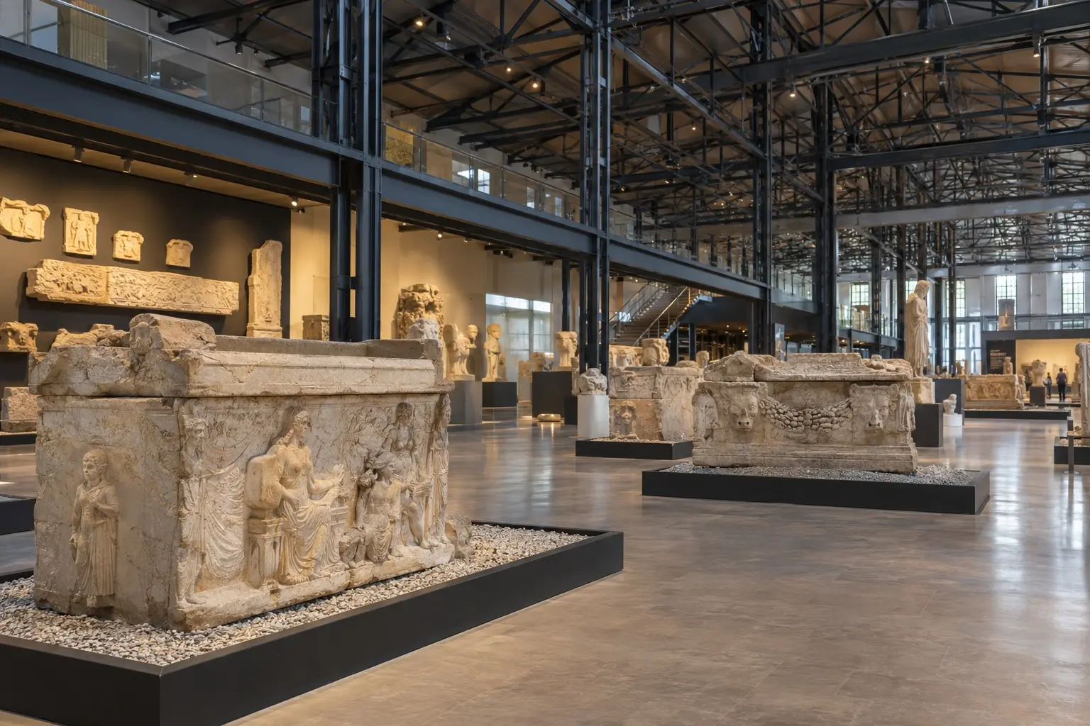 Galleries of the Adana Archaeology Museum
