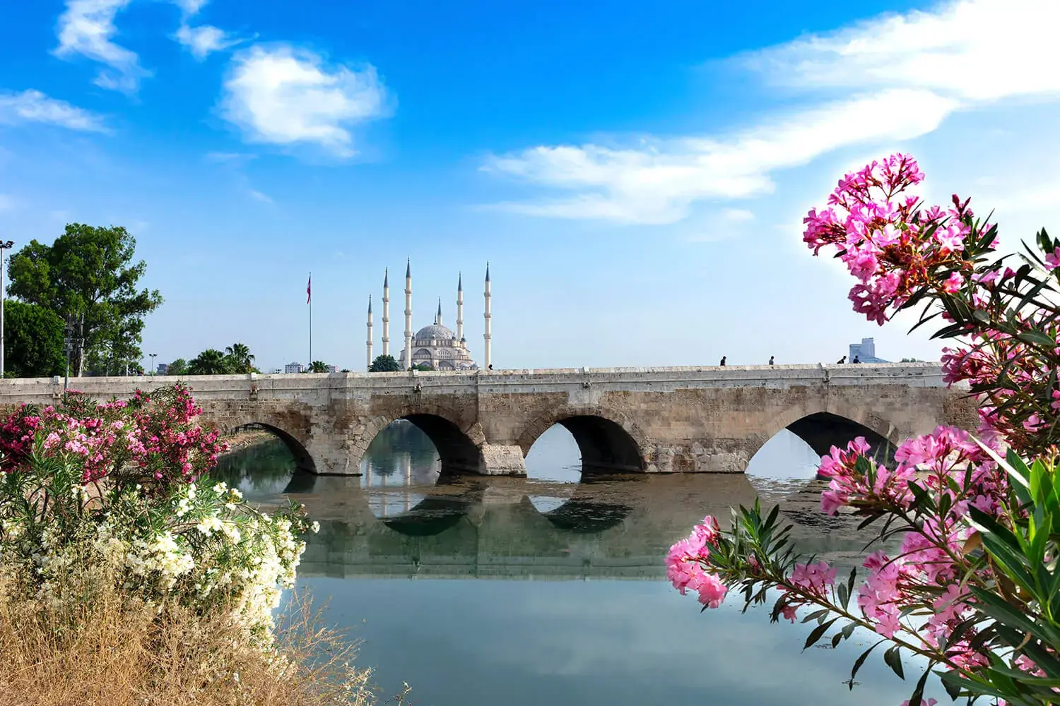 The Roman Stone Bridge (Taşköprü) in Adana