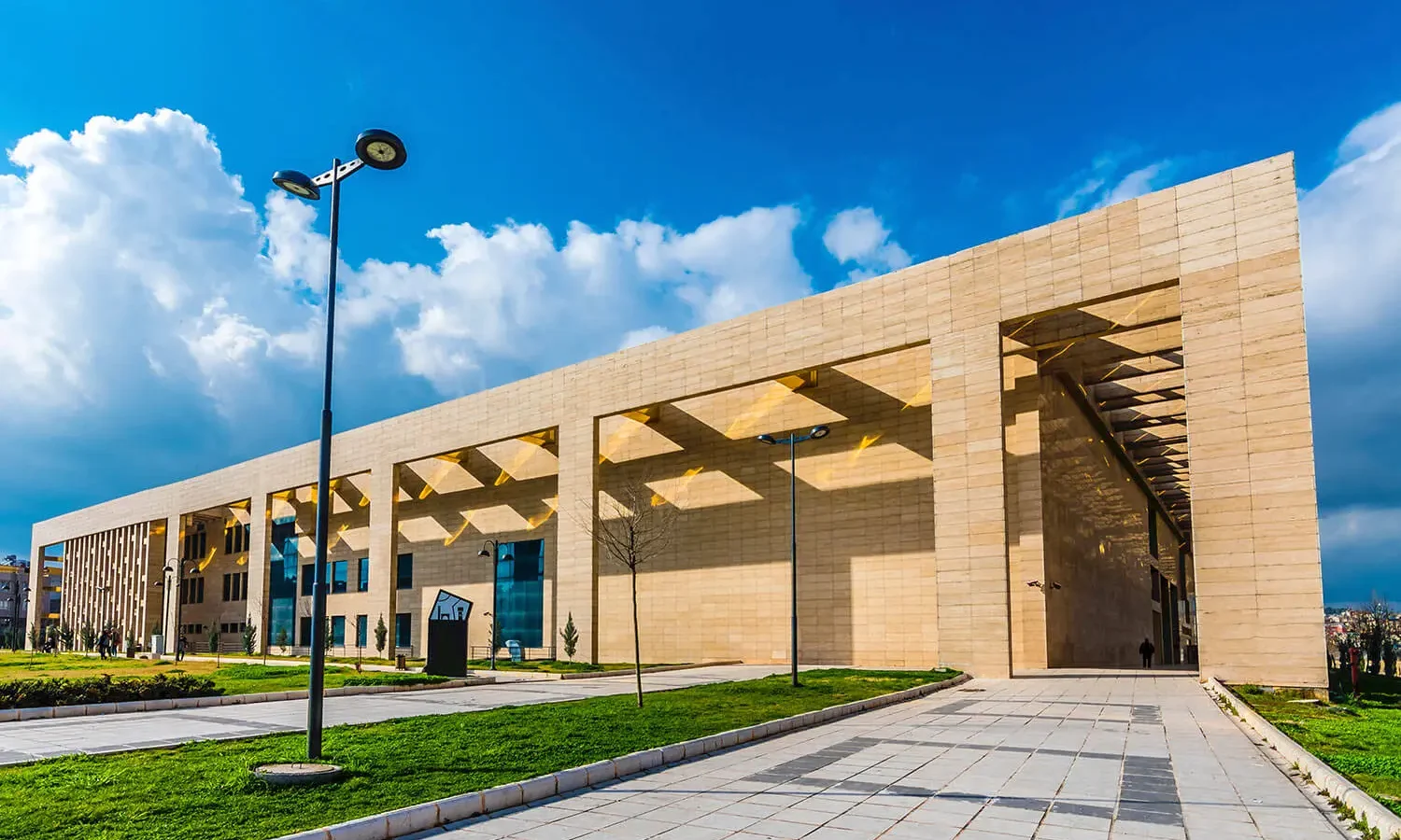 The Şanlıurfa Archaeology and Mosaic Museum building
