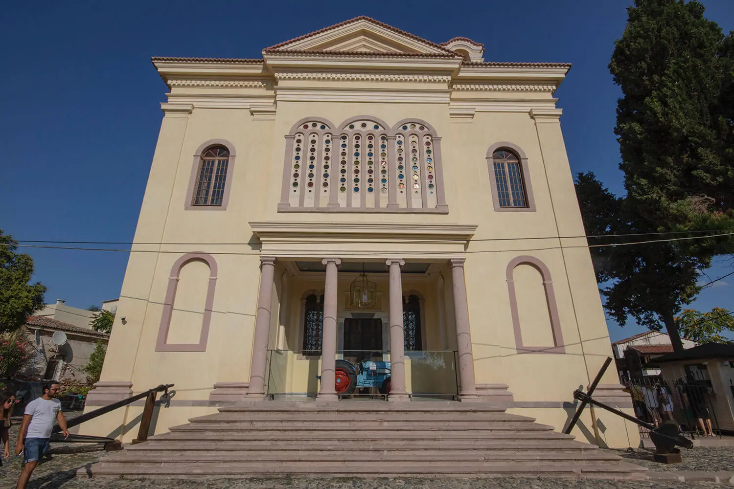 The Taksiyarhis Church on Cunda Island