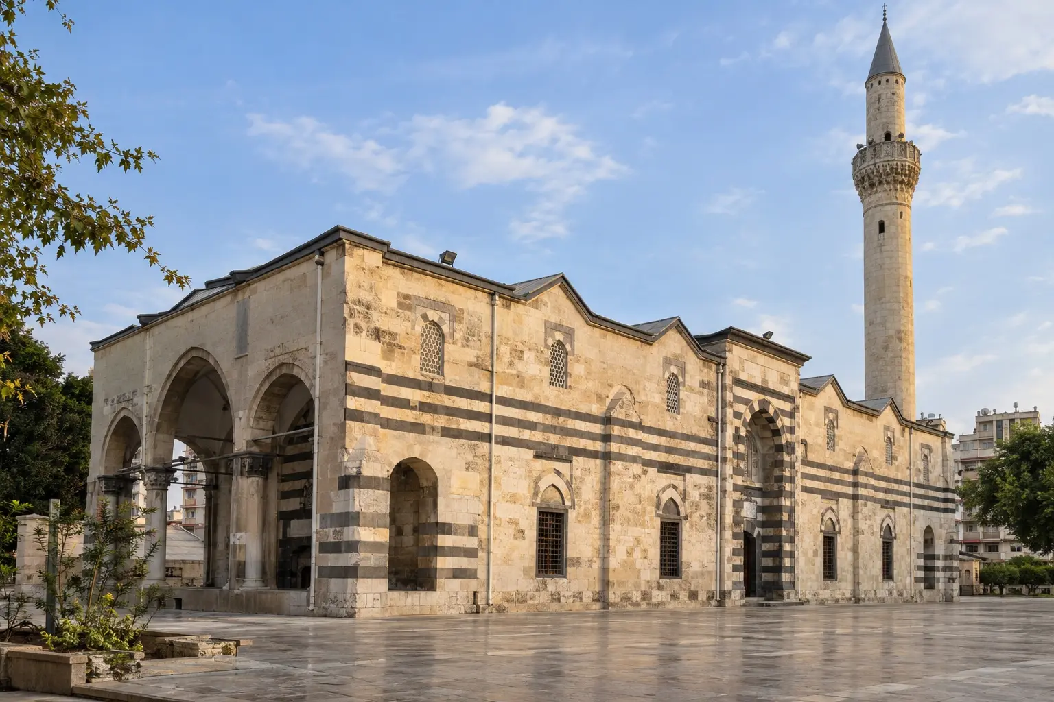 The Ulu Mosque of Adana and its minaret