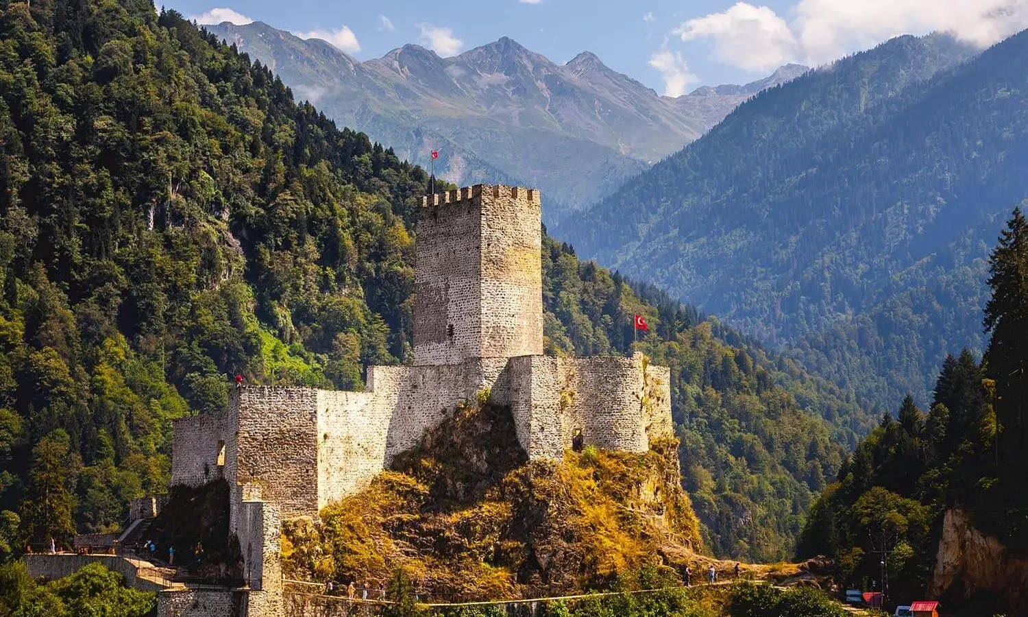 Zil Castle above the Fırtına valley
