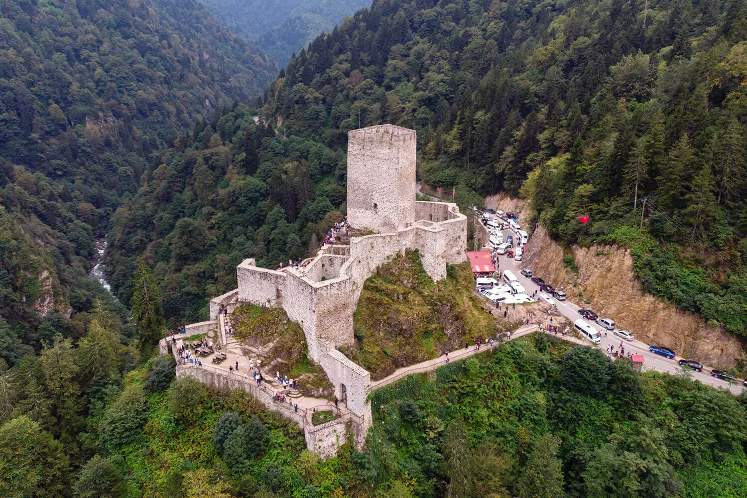 Zil Castle from above